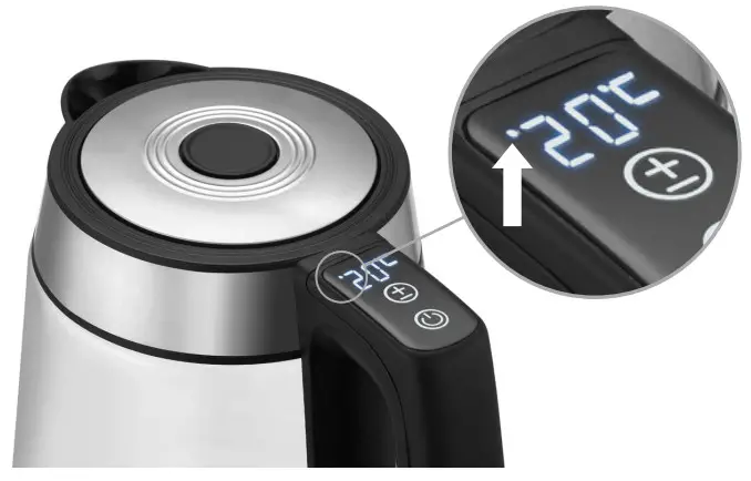 Kogan SmarterHome™ 1.7L Smart Glass Kettle- pairing mode