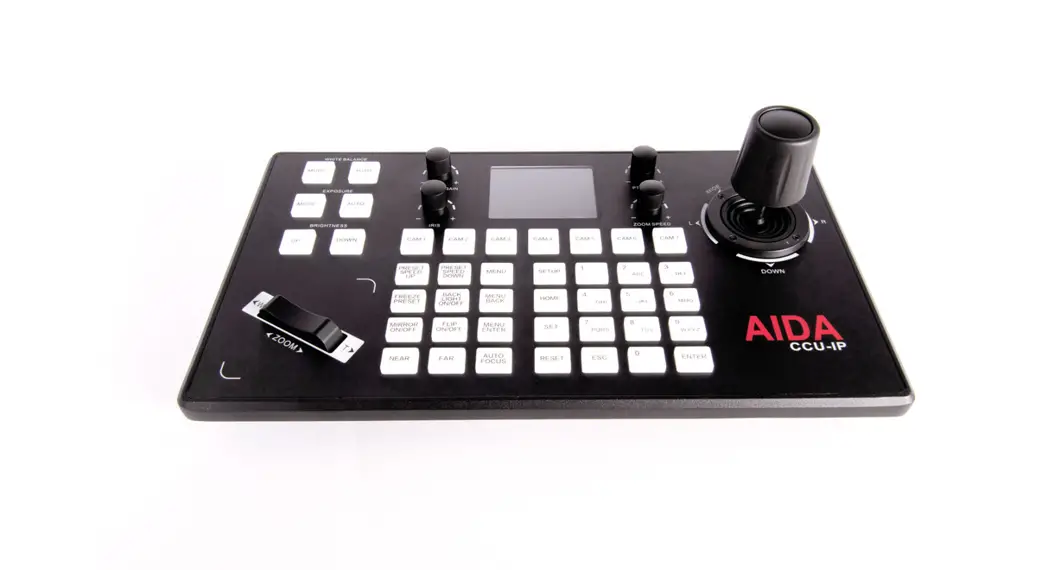 Aida Professional Broadcast Ptz Joystick Controller Ccu-ip User Guide