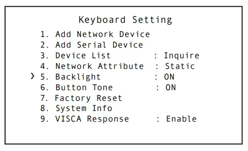 AIDA Professional Broadcast PTZ Joystick Controller CCU-IP - SECTION21