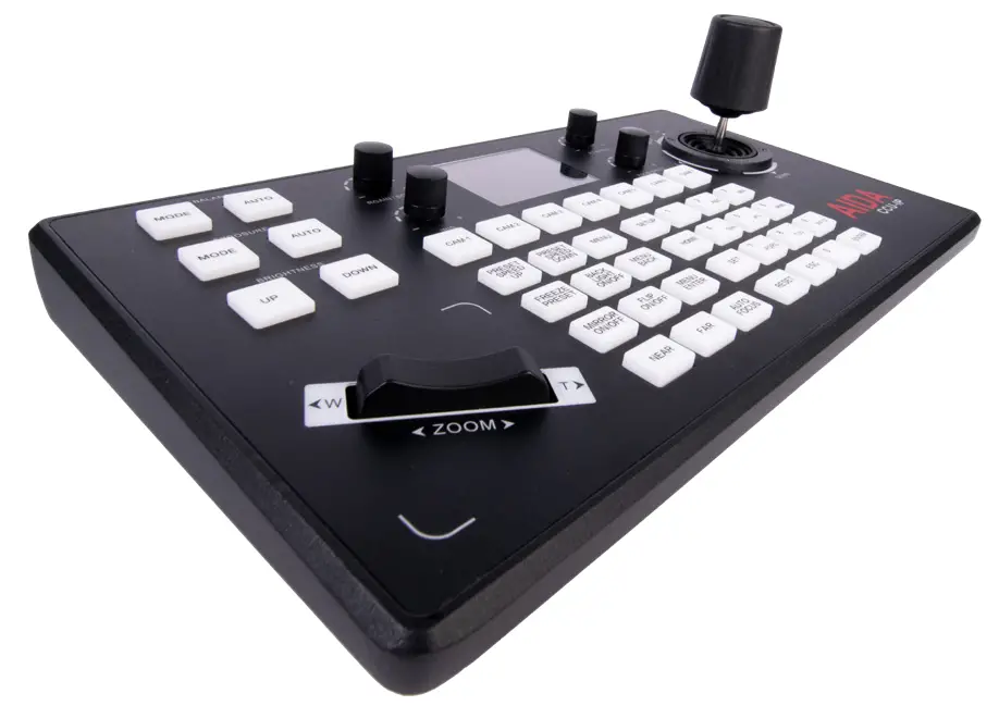 AIDA Professional Broadcast PTZ Joystick Controller CCU-IP