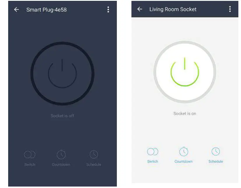 time2 50170609 Wifi Smart-Plug Switch with USB-Switching On and Off