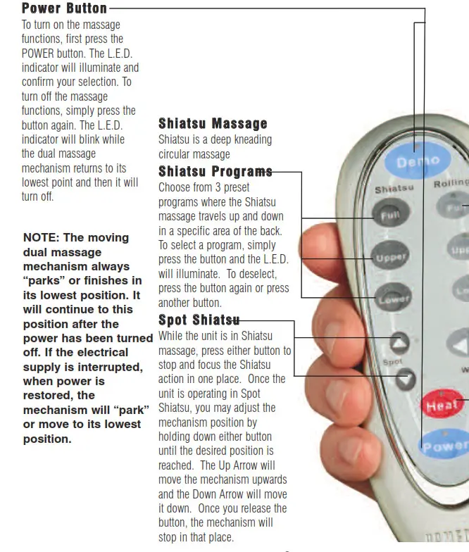 Moving Dual Massage Mechanism 1