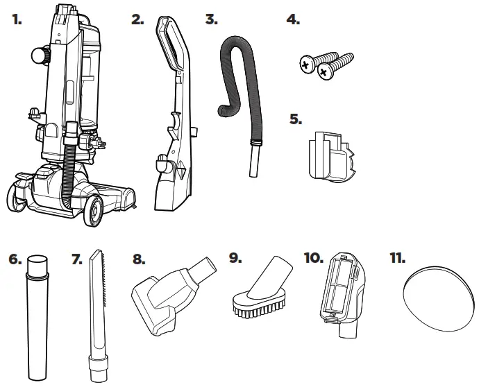 Bissell 2259 Series PowerLifter Swivel Pet Rewind - Box