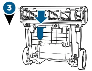 Bissell 2259 Series PowerLifter Swivel Pet Rewind - Clearing a Clog3