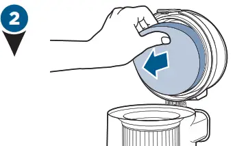 Bissell 2259 Series PowerLifter Swivel Pet Rewind - Motor Filter2