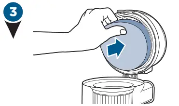 Bissell 2259 Series PowerLifter Swivel Pet Rewind - Motor Filter3