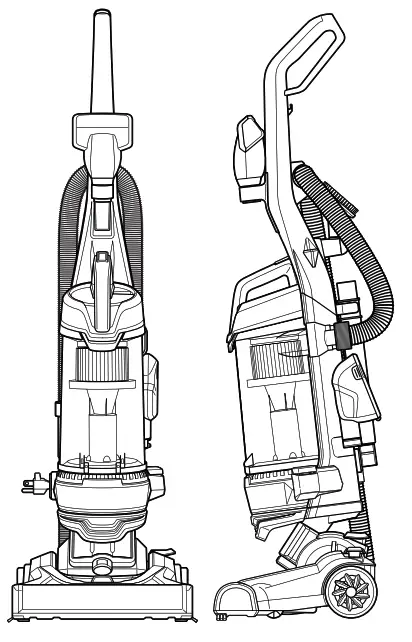 Bissell 2259 Series PowerLifter Swivel Pet Rewind - POWER lIFTER
