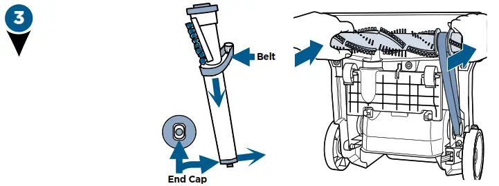 Bissell 2259 Series PowerLifter Swivel Pet Rewind - Replace 3