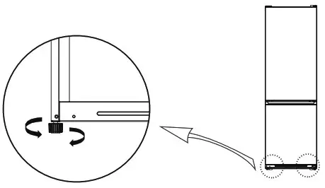 Reversing doors (optional)