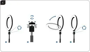 hama 00004643 LED Ring Light-- hama 00