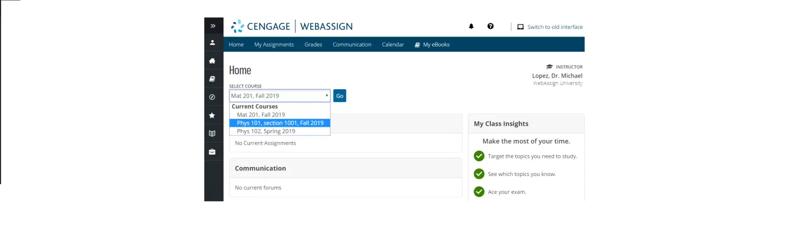 Student Webassign (class Key) User Guide Student Webassign (class Key) User Guide