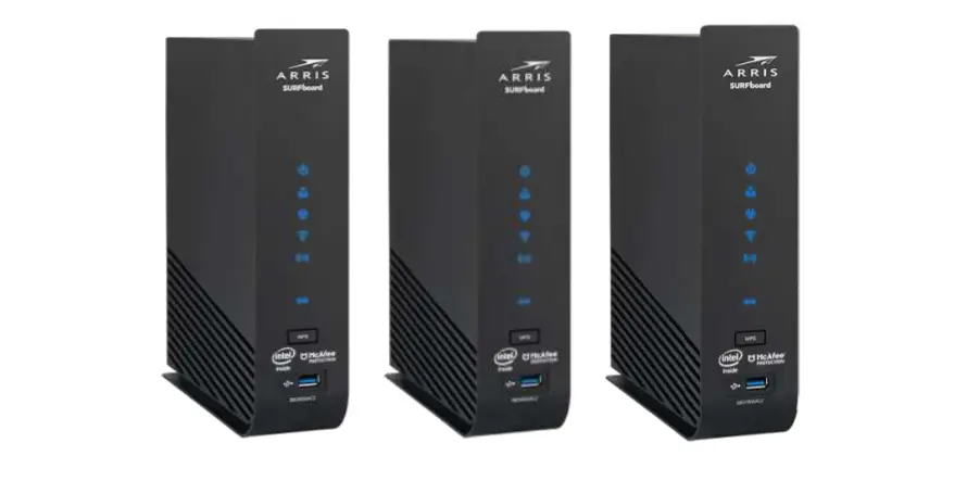 Surfboard Docsis 3.0 Wi-fi Cable Modems With Mcafee Secure Home Internet