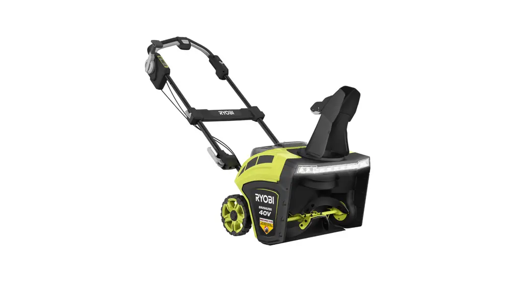 Ryobi Ry408010 40 Volt Snow Blower User Manual Ryobi Ry408010 40 Volt Snow Blower User Manual