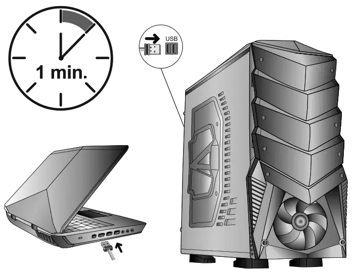 hama 00 186034 Reaper 180 Gaming Mouse - diagrame 1