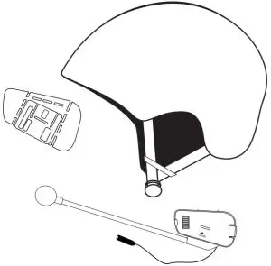 MOUNTING WITH A GLUE PLATE