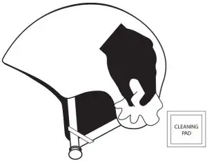 MOUNTING WITH A GLUE PLATE