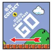 MONOPOLY E9517 Super Mario Celebration Edition - ACTION SPACES