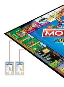 MONOPOLY E9517 Super Mario Celebration Edition - SPACES
