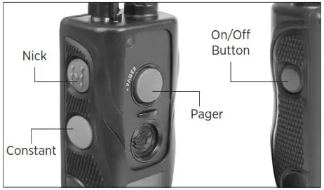 dogtra TD12UR Dog Training Device- Button Function