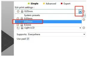Wiiboox AK95884 Light 3D Printer -parts 2