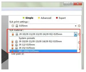 Wiiboox AK95884 Light 3D Printer -parts 4