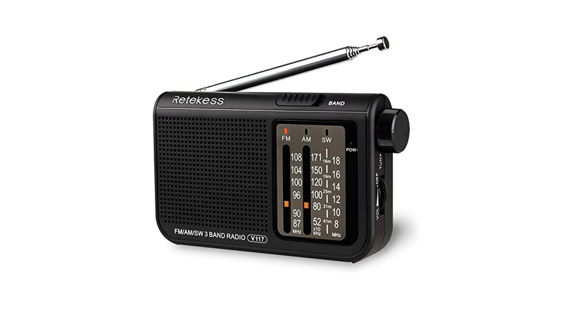 Retekess V117 Analog Am/fm Transistor Shortwave Radio User Manual