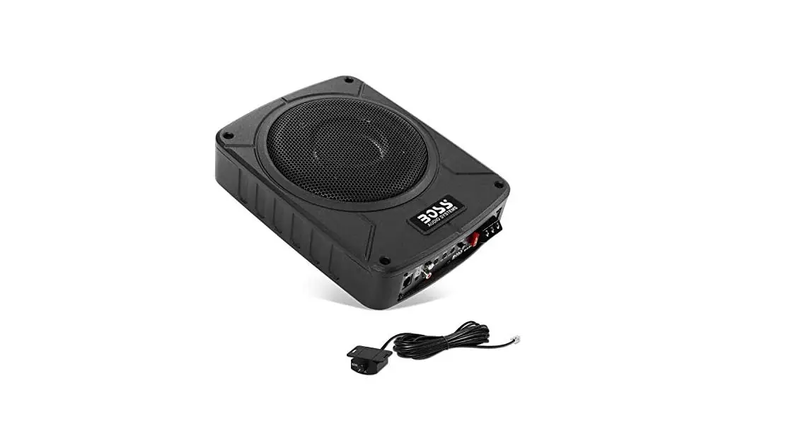 Boss Bss8 8 Inch 203mm Low Profile Amplidied Subwoofer User Manual