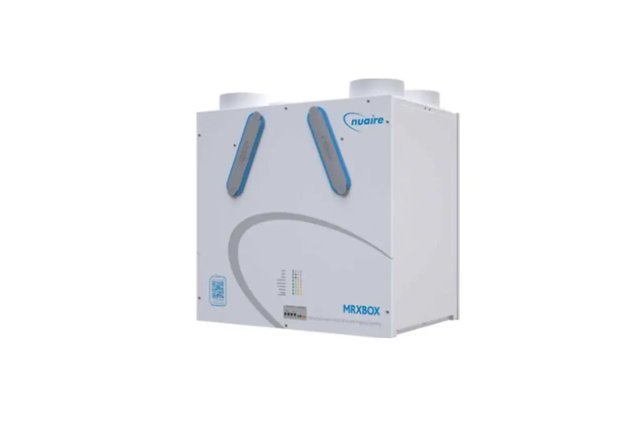 Nuaire Mrxboxab-eco4 Mechanical Ventilation Units With Heat Recovery For Wall Mounting Instruction Manual