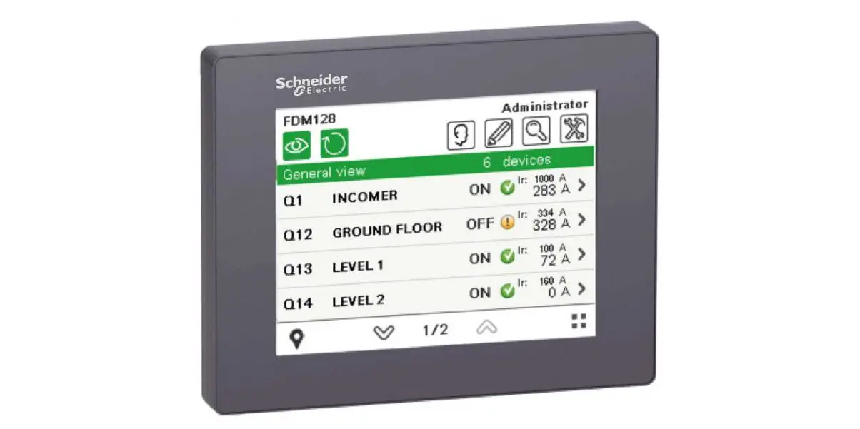 Schneider Fdm128 Ethernet Display For Eight Devices User Guide Schneider Fdm128 Ethernet Display For Eight Devices User Guide
