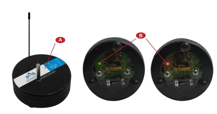 ALTA Monnit Wireless Water Detection Puck Sensor User Guide - LED