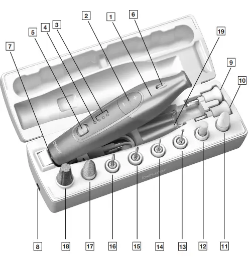 beurer MP 84 Manicure Pedicure Set fig2