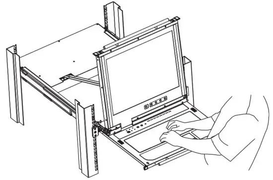 Port NetDirector DisplayPort Rack-Mount Console KVM- CORRECT
