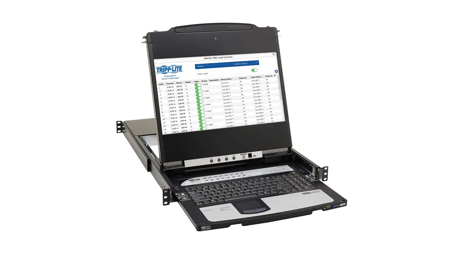 Tripp Lite B030-dp08-17d 8/16-port Netdirector Displayport Rack-mount Console Kvm Switch User Guide Tripp Lite B030-dp08-17d 8/16-port Netdirector Displayport Rack-mount Console Kvm Switch User Guide