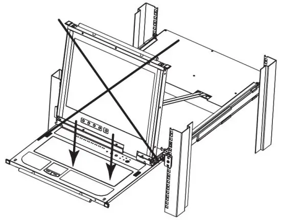 Port NetDirector DisplayPort Rack-Mount Console KVM- INCORRECT!