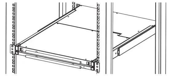 Port NetDirector DisplayPort Rack-Mount Console KVM- module all the way