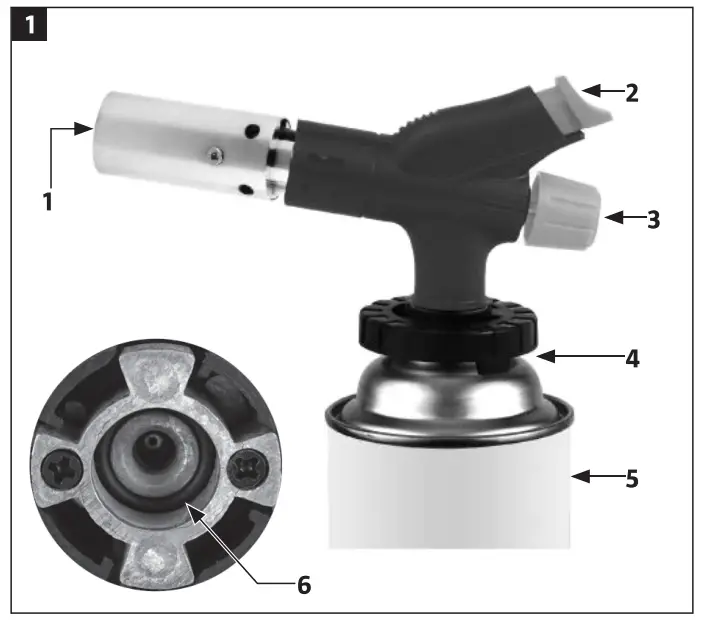 MEEC TOOLS 016079 Burner Nozzle Instruction 2