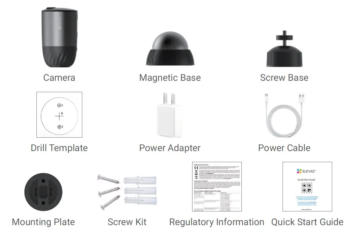 EZVIZ CSBC1C Smart Home Battery Camera-1