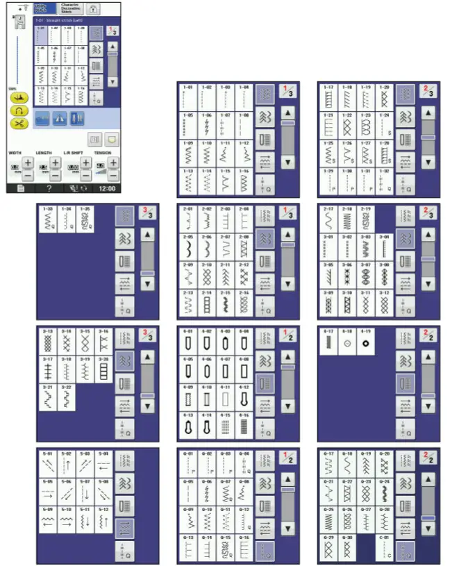 baby lock Ballad BLBA Quilting and Sewing Machine - Utility Stitches 1