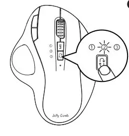 Jelly-Comb-MT50-2.4G-Bluetooth-Wireless-Rechargeable-Trackball-Mouse-5