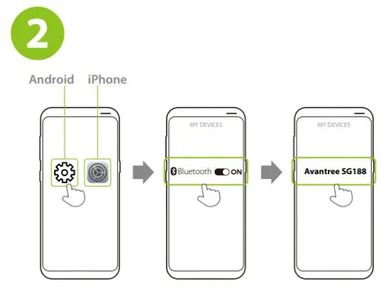 Avantree BTSG 188 Wireless Audio Sunglasses - figure 5