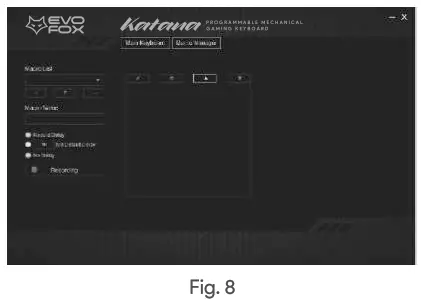 EVOFOX Katana Programmable Mechanical Gaming Keyboard - Fig14