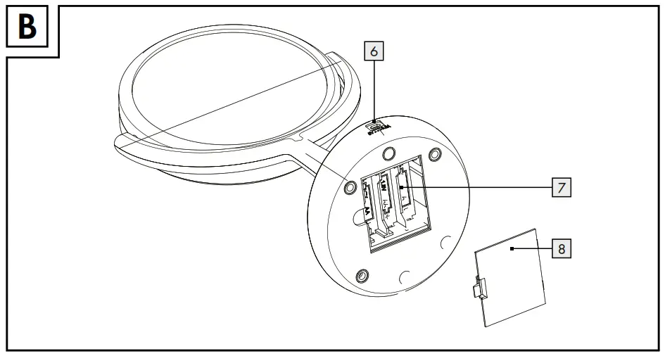 LIVARNO home 353697 Illuminated Makeup Mirror - fig1