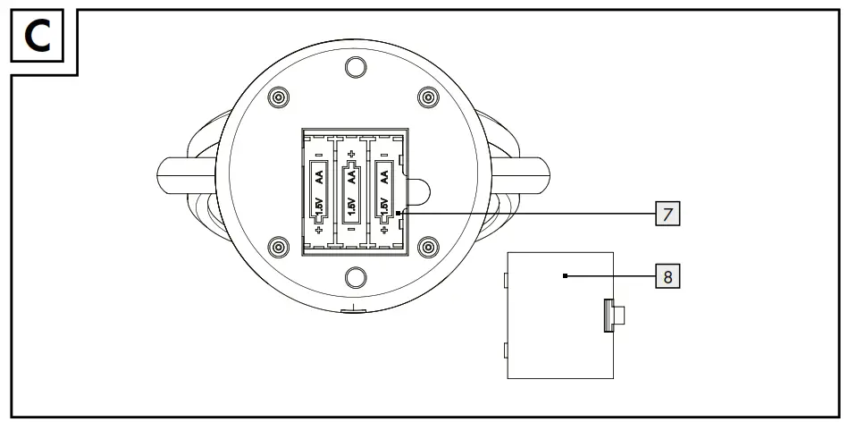 LIVARNO home 353697 Illuminated Makeup Mirror - fig2