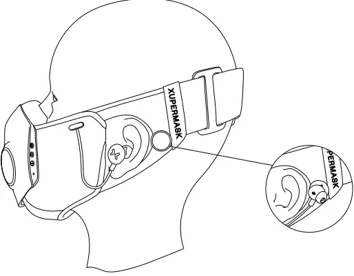 XUPERMASK XMSK01 Bluetooth Headphones with Active Noise Cancelling-fig16