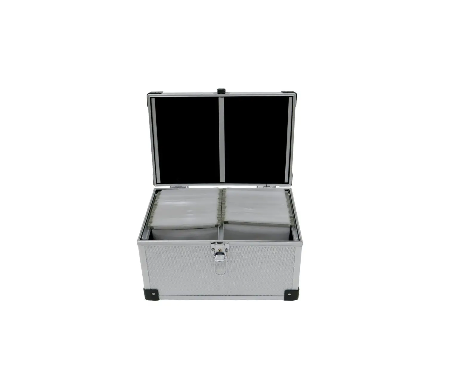 Oypla 300 Disc Aluminium Cd Dvd Game Storage Flight Case Dj Carry Box User Manual