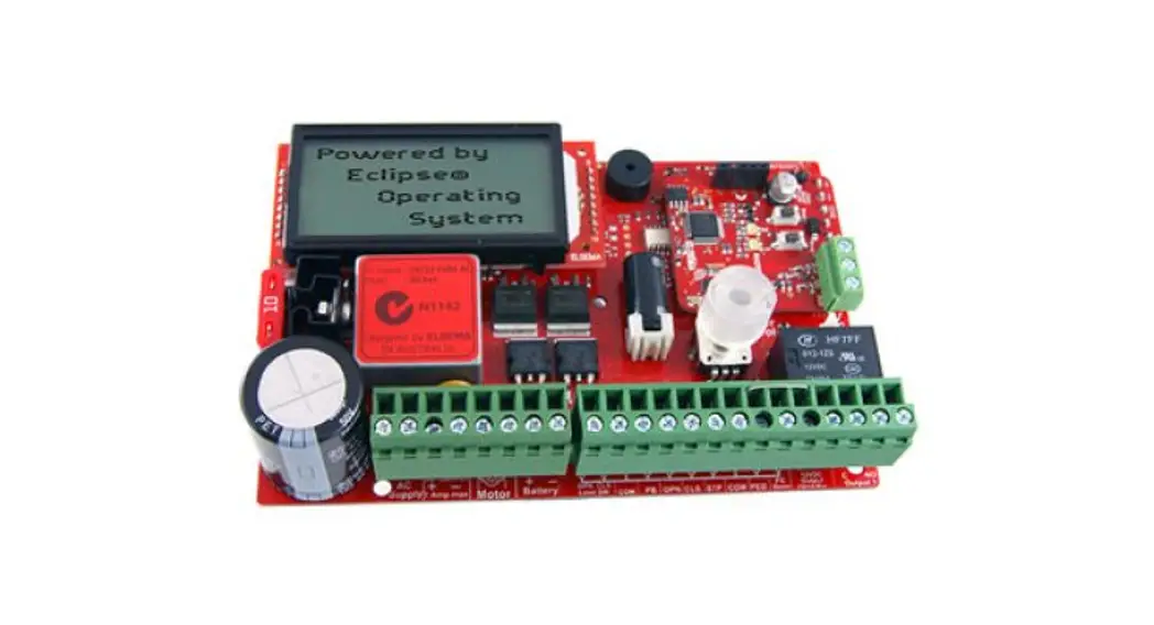 Elsema Is1500lv High Speed Sliding Gate Opener With Battery Back-up User Manual