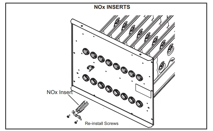 LENNOX Gas Changeover Kit FIG 2