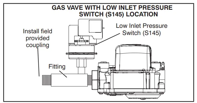 LENNOX Gas Changeover Kit FIG 3