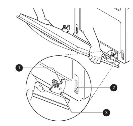LG Gas Range Owner’s Manual - Assembling Doors