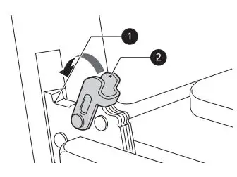 LG Gas Range Owner’s Manual - Assembling Doors Lock the hinge locks
